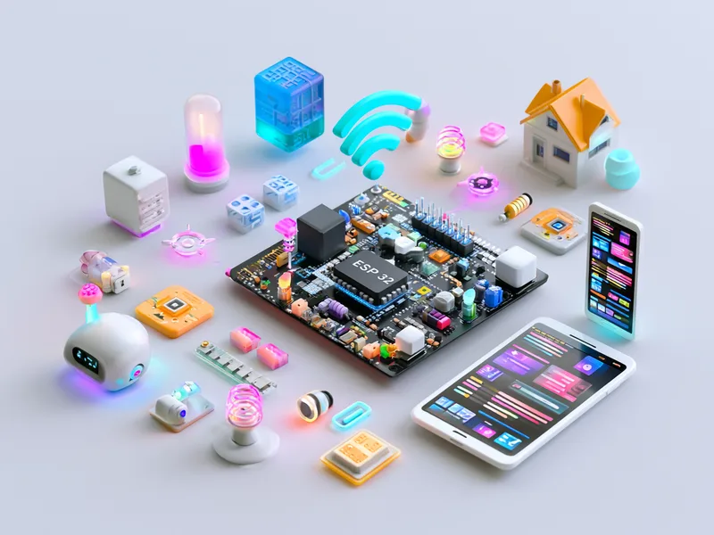 חומרה ותוכנה עם ESP32 - האינטרנט של הדברים